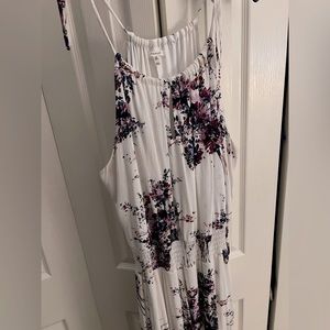 Maurices size XXL white maxi dress